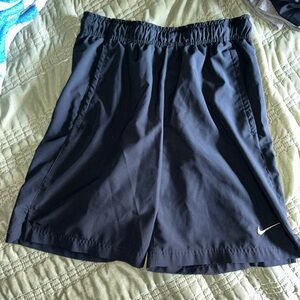 Nike Women's Dark Blue Athletic Shorts